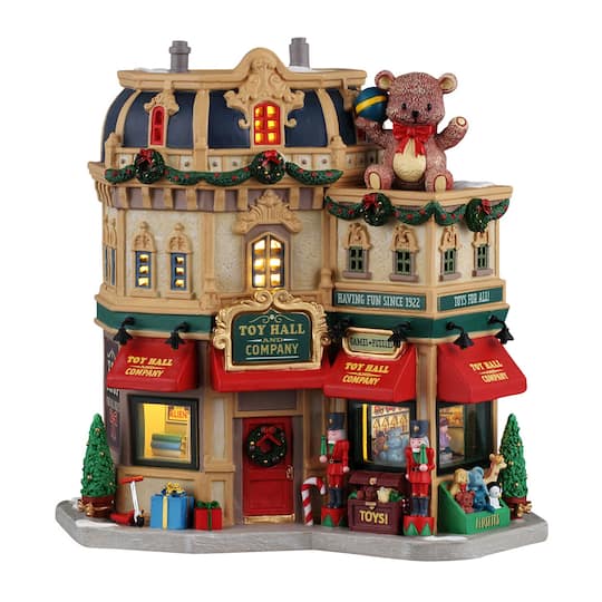 Lemax; Lemax® Caddington Village™ Toy Hall & Company; Category:Christmas Buildings; Image:1